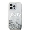 DKNY DKHCP15XLBNAET iPhone 15 Pro Max 6.7  biały/white hardcase Liquid Glitter Big Logo